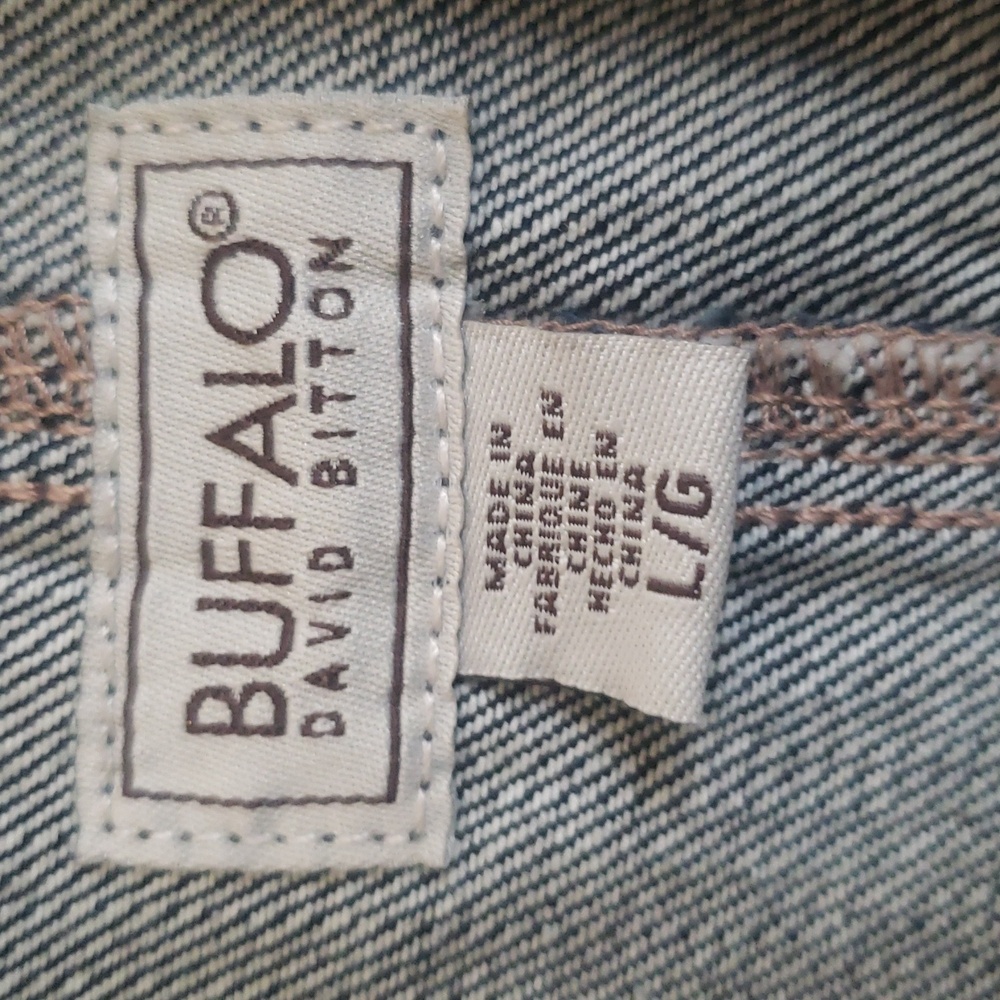 David Buffalo Bitton Denim Women's Jkt. Sz. L - Picture 8 of 14